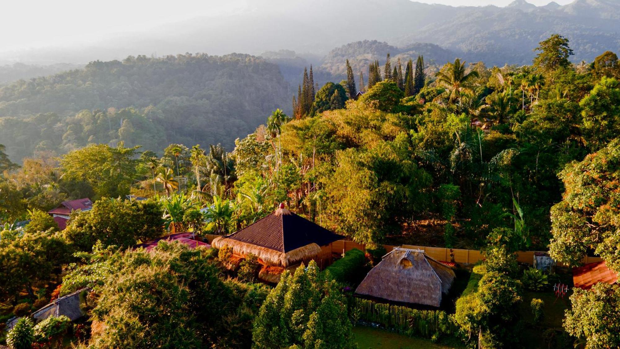 Hotel Rinjani Lighthouse Senaru Exterior foto